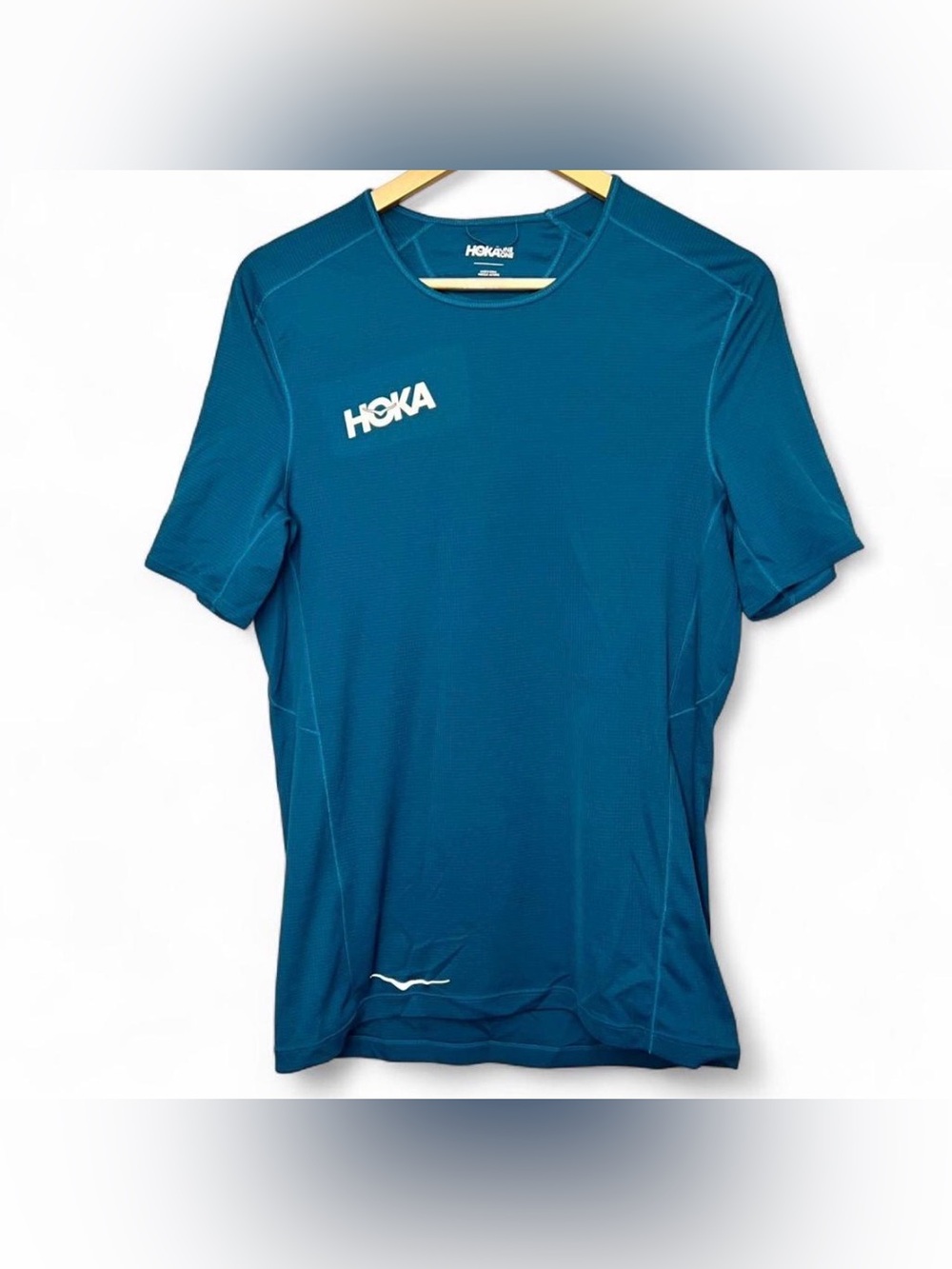 Hoka One One Short Sleeve Tee in Teal
